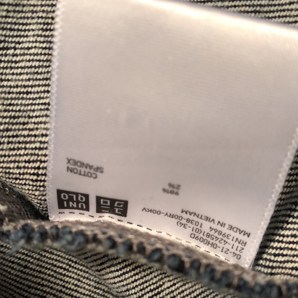 NEW with tags Uniqlo oversized jean jacket - Picture 9 of 12
